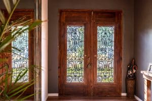 trendy iron doors